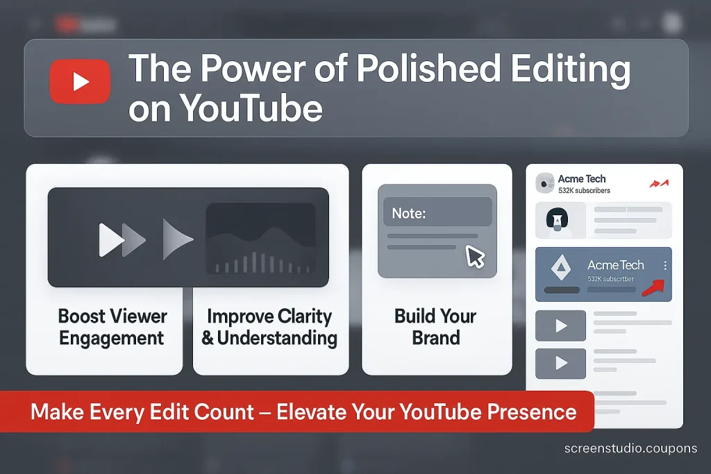 Polish Your YouTube Edits