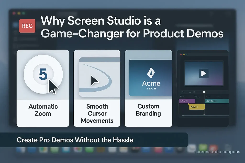 Screen Studio – quick, professional product videos