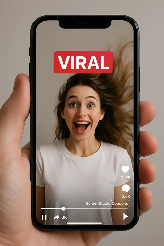 Viral Social Media Clip with Screen Studio